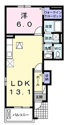 ベルＫＳの物件間取画像